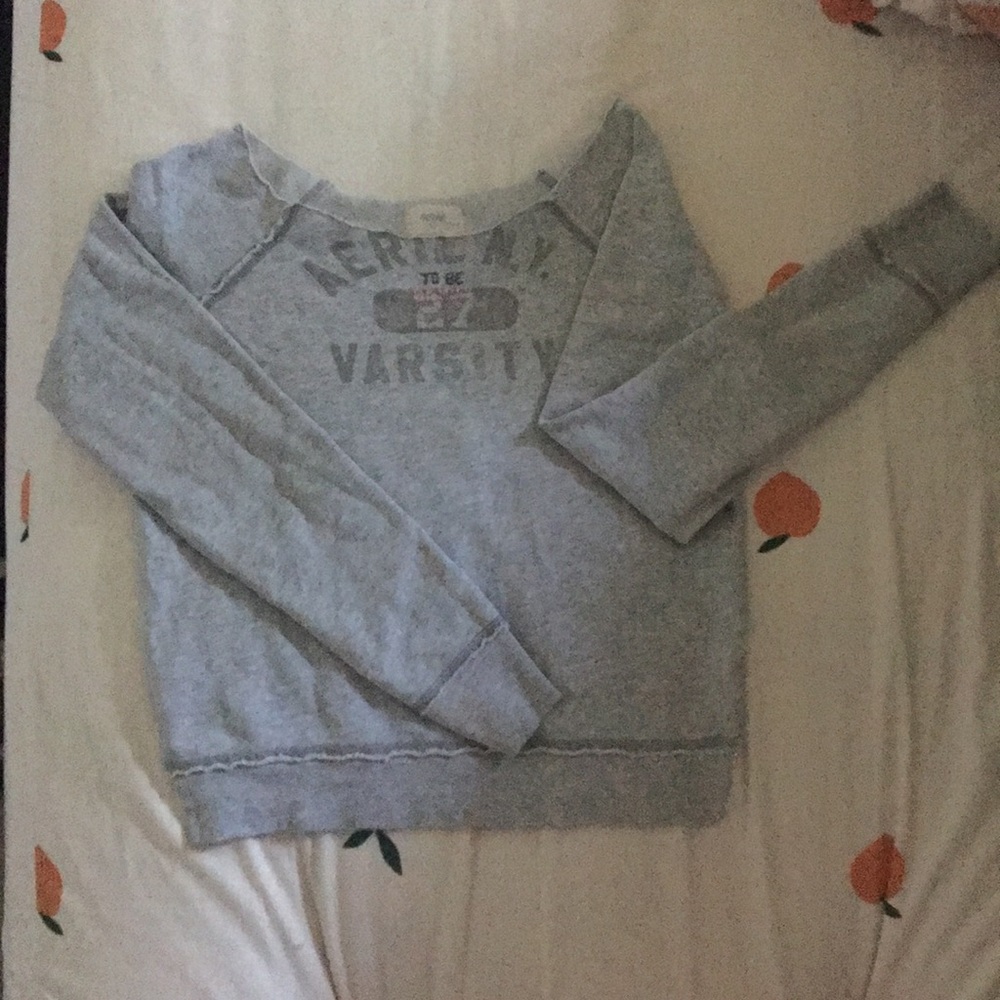 Aerie off the shoulder sweatshirt